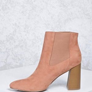 Chelsea Faux Suede Booties